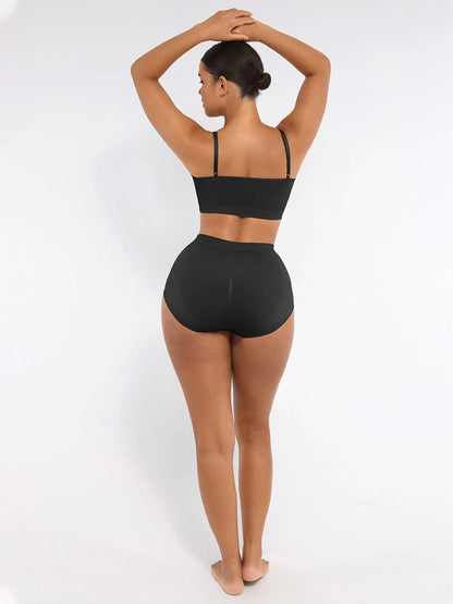 Curve Up High‑Waist Peach‑Hip Slip – Nahtlos mit Frische‑Schutz