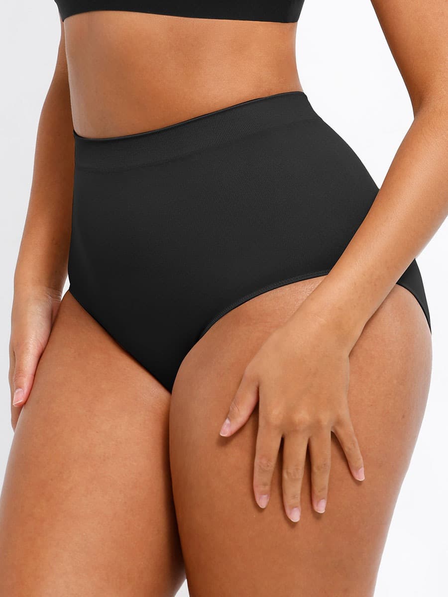 Curve Up High‑Waist Peach‑Hip Slip – Nahtlos mit Frische‑Schutz