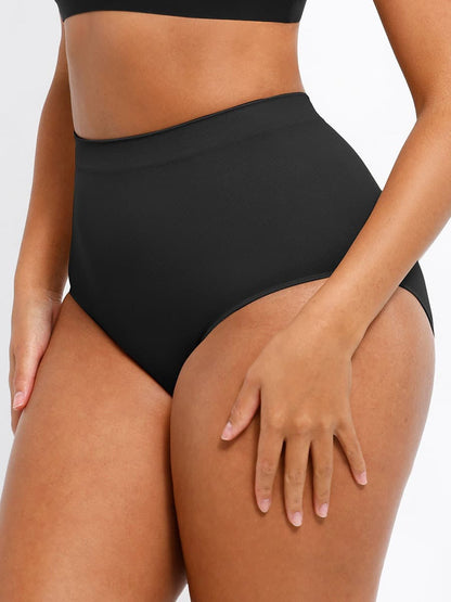 Curve Up High‑Waist Peach‑Hip Slip – Nahtlos mit Frische‑Schutz