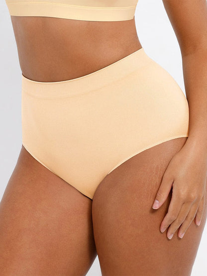 Curve Up High‑Waist Peach‑Hip Slip – Nahtlos mit Frische‑Schutz