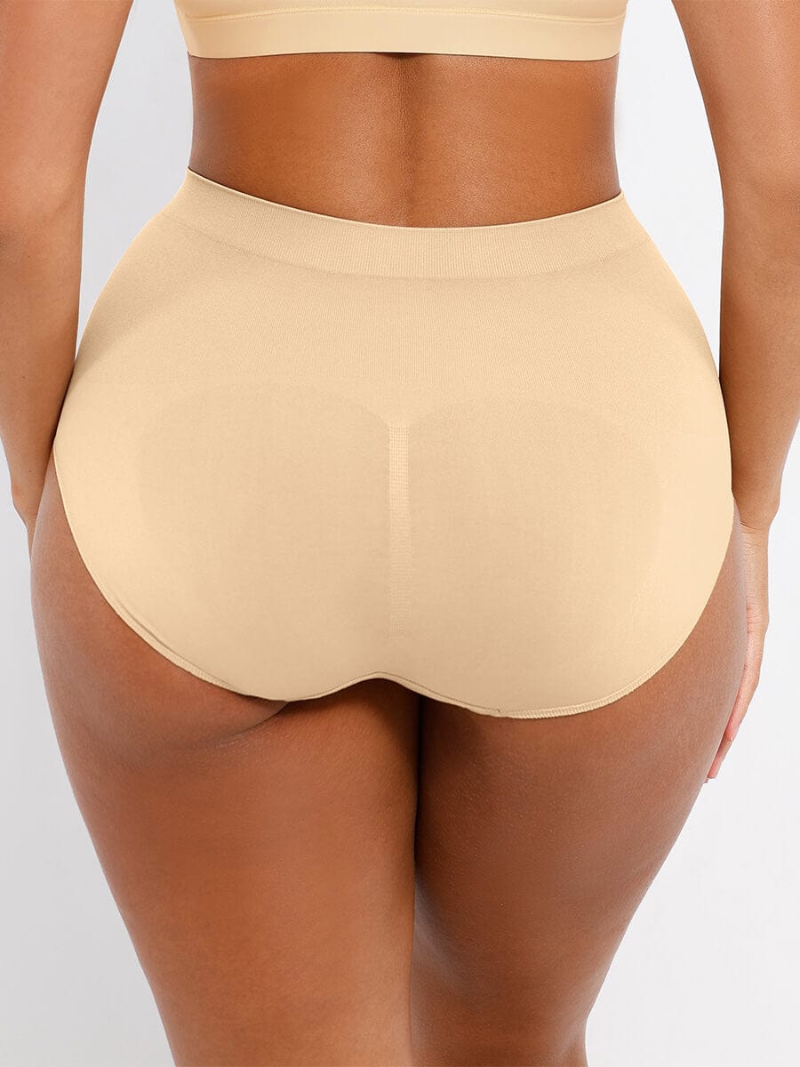 Curve Up High‑Waist Peach‑Hip Slip – Nahtlos mit Frische‑Schutz