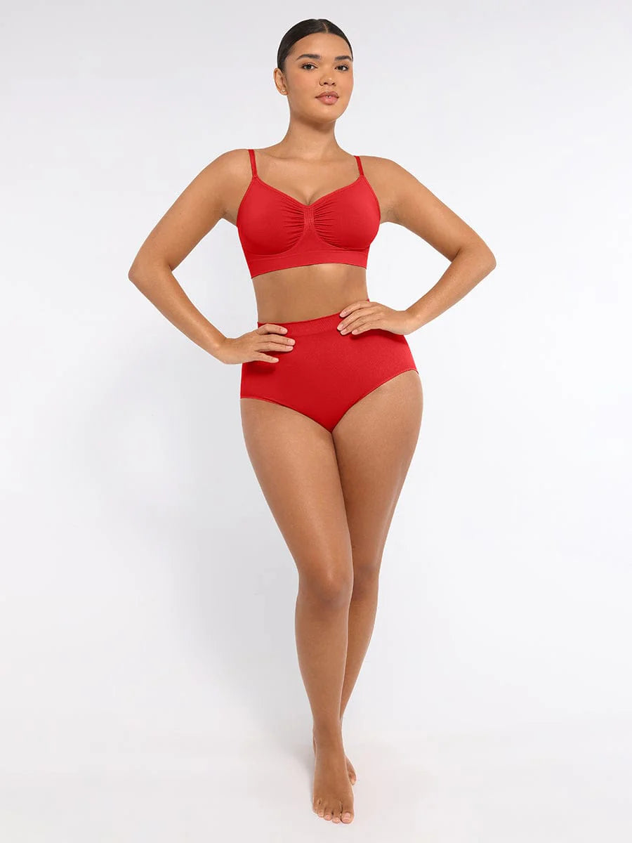 Curve Up High‑Waist Peach‑Hip Slip – Nahtlos mit Frische‑Schutz
