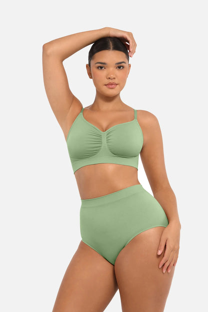 Curve Up High‑Waist Peach‑Hip Slip – Nahtlos mit Frische‑Schutz