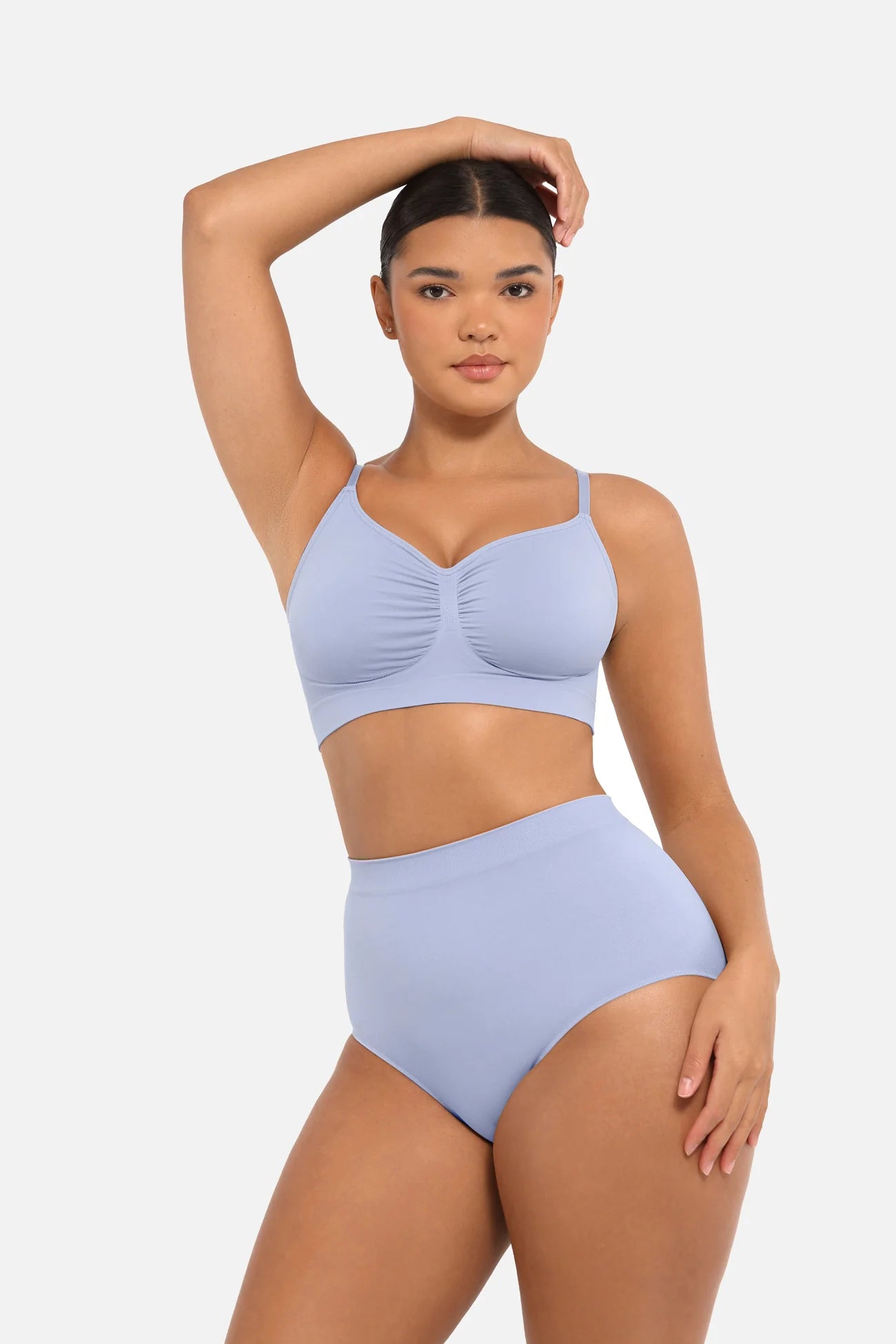 Curve Up High‑Waist Peach‑Hip Slip – Nahtlos mit Frische‑Schutz