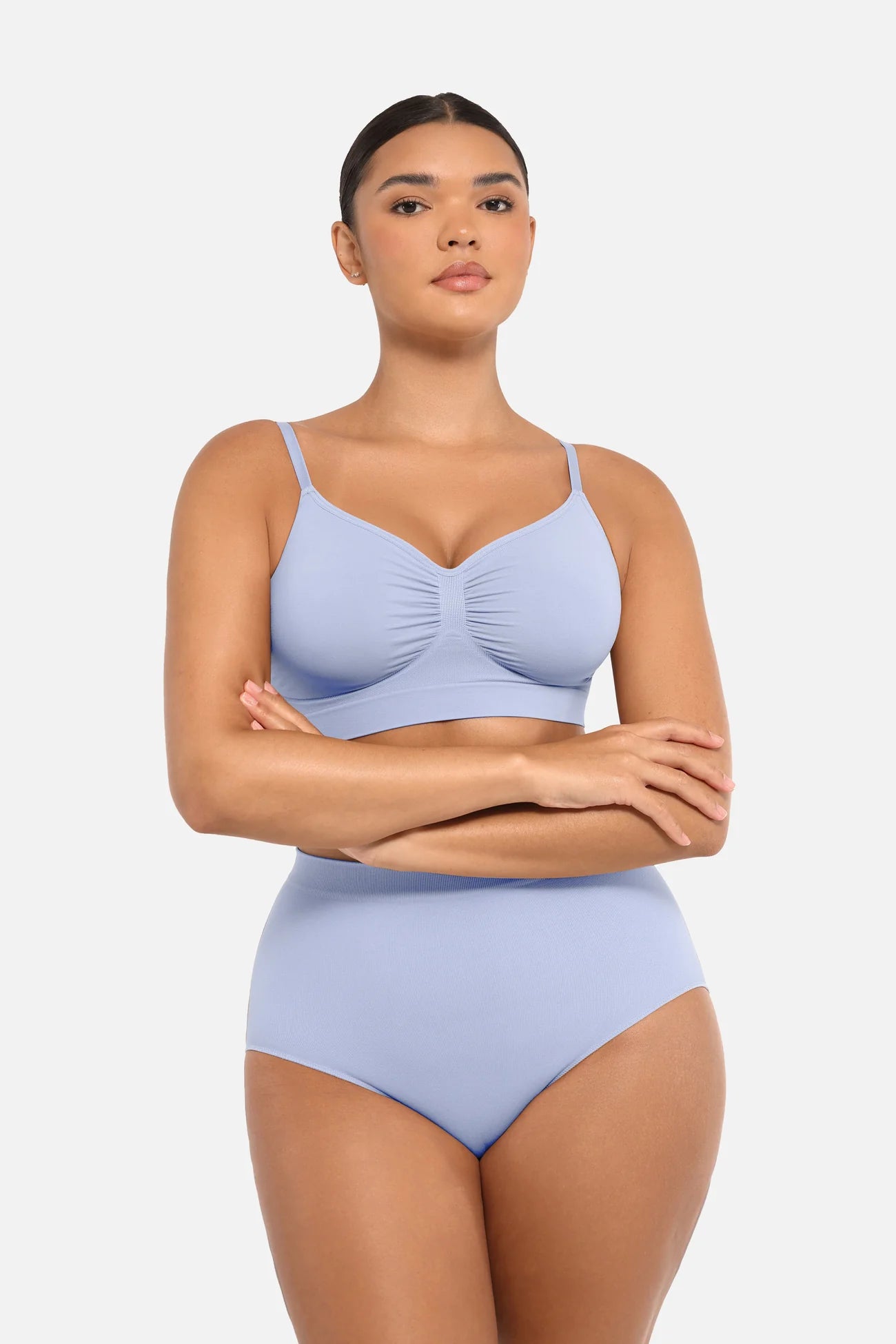 Curve Up High‑Waist Peach‑Hip Slip – Nahtlos mit Frische‑Schutz