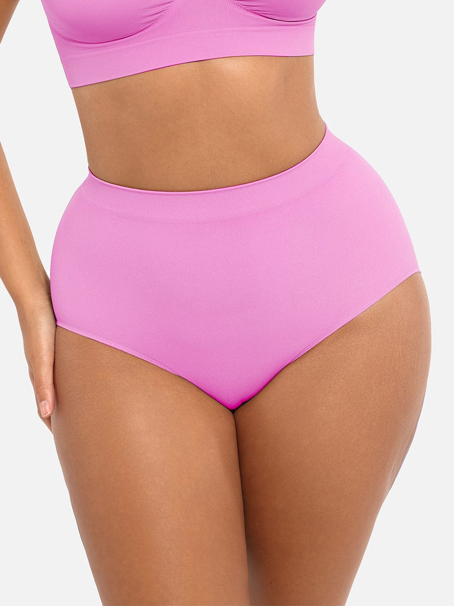 Curve Up High‑Waist Peach‑Hip Slip – Nahtlos mit Frische‑Schutz