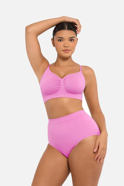 Curve Up High‑Waist Peach‑Hip Slip – Nahtlos mit Frische‑Schutz
